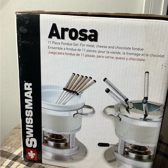 SWISSMAR 11 Piece Fondue Set: - Picture 1 of 6